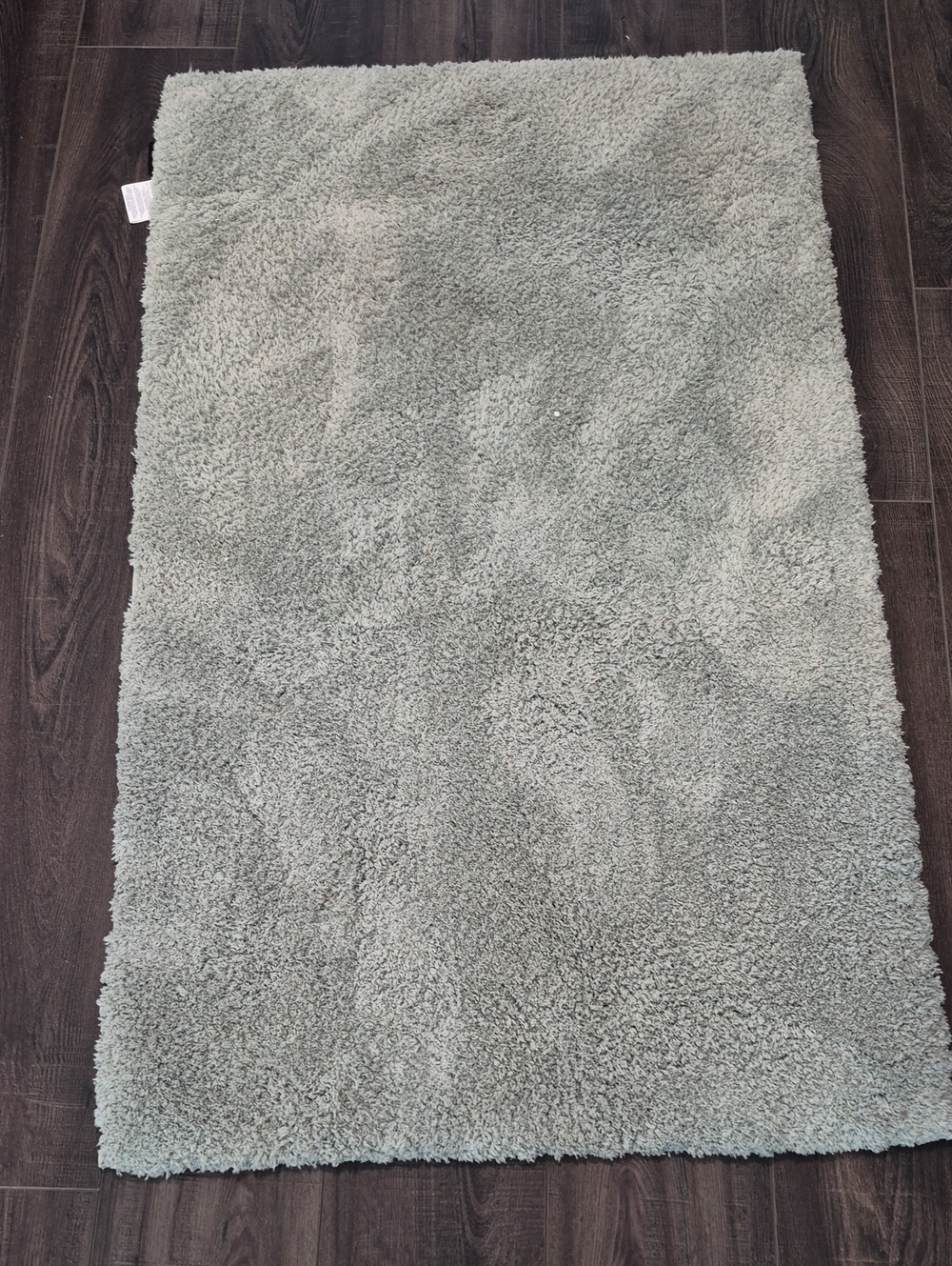 Tahari Green Bath Cloud Plush Rug